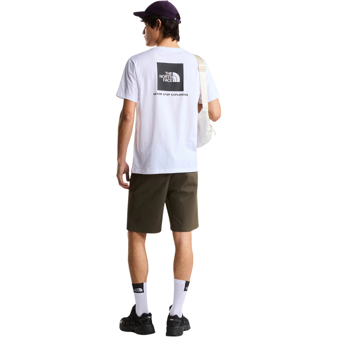 2026 The North Face Mens Evo Box Nse T-Shirt NF0A8B6K - White